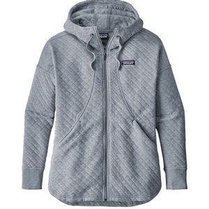 Patagonia Organic Cotton Quilt Full-Zip Hoodie - Medium